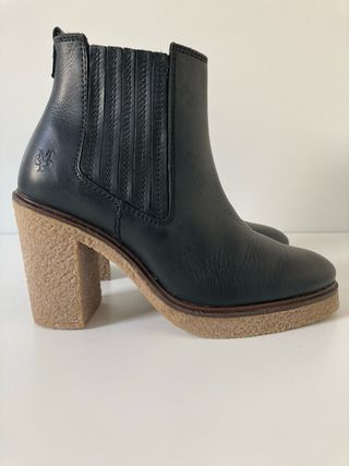 Botines Mark O'Polo Talla 38 Negro