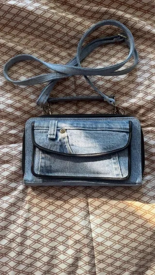 Bolso de mano vaquero