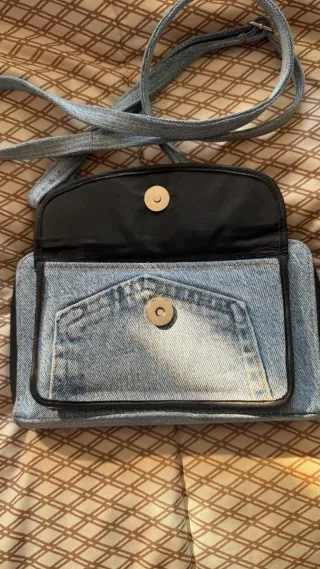 Bolso de mano vaquero