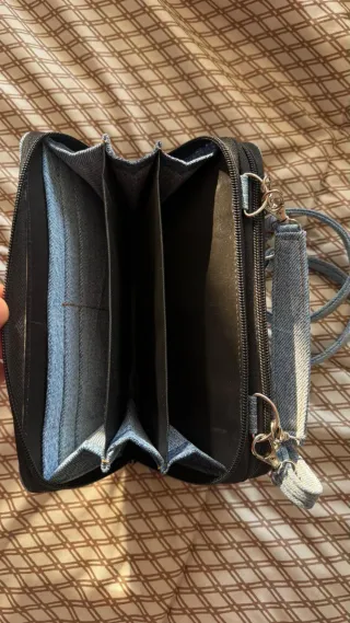 Bolso de mano vaquero