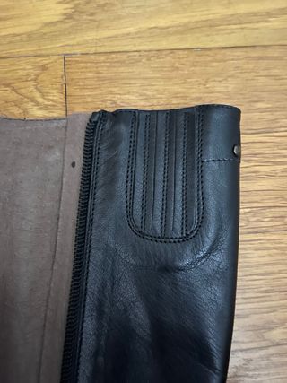 Stivali in pelle neri EU37