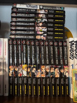 Coleccion manga guardianes de la noche