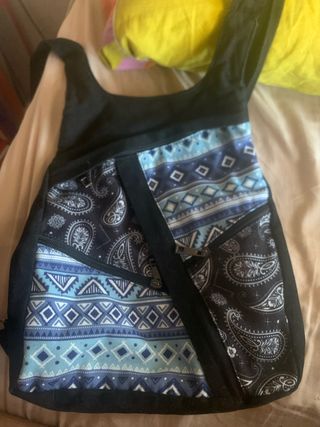 Mochila estampada antirrobo