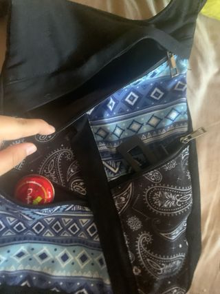 Mochila estampada antirrobo