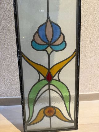 Cristalera mosaico emplomado