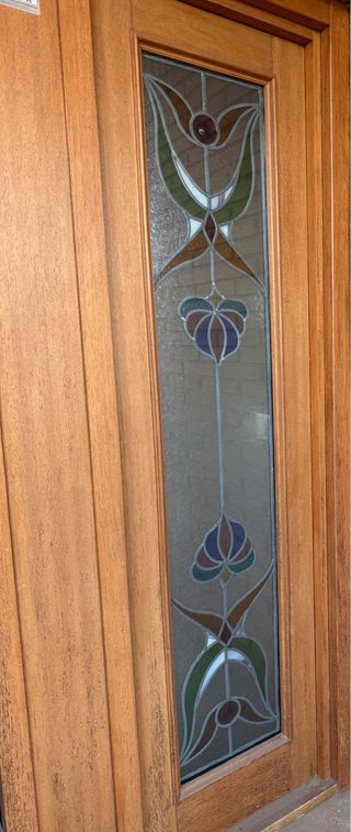 Cristalera mosaico emplomado