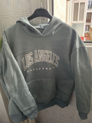 Sudadera Gris Los Angeles California