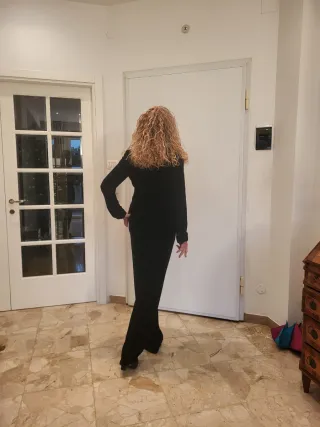Tailleur Zara donna nero cerimonia