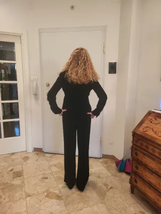 Tailleur Zara donna nero cerimonia