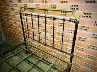 Cama Hierro y Bronce