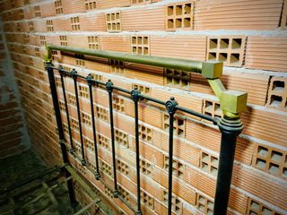 Cama Hierro y Bronce