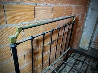 Cama Hierro y Bronce