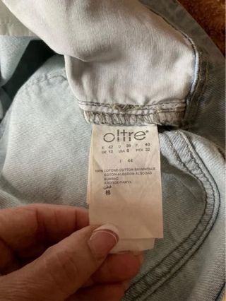 Jeans Oltre donna chiari vintage