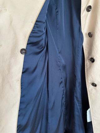 Gabardina Zara Beige Talla Xs