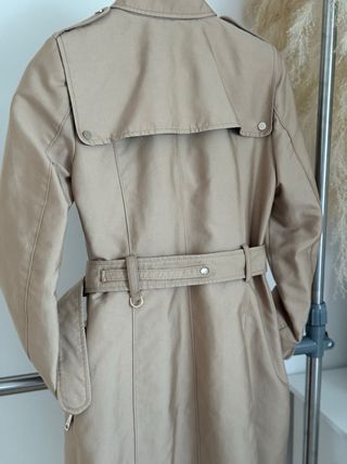 Gabardina Zara Beige Talla Xs