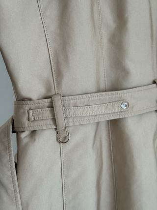 Gabardina Zara Beige Talla Xs