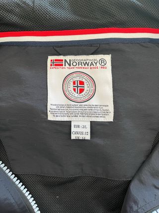 Cortavientos/Chubasquero Geographical Norway