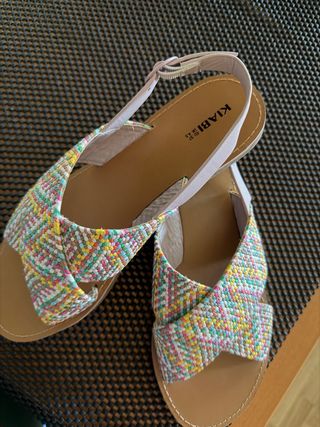 Sandalias Kiabi Talla 37 Multicolor