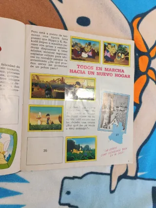 Álbum de cromos Alfred J. Kwak incompleto