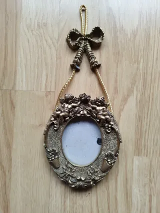 Lote 5 Marcos Fotos Vintage Colgantes