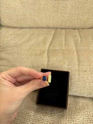 Anillo dorado mujer nuevo