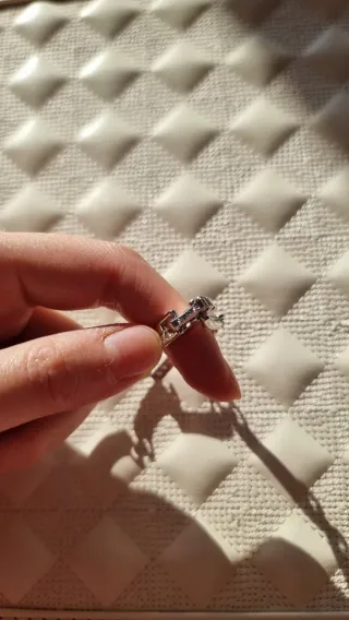 Pulsera bisutería eslabones con piedras