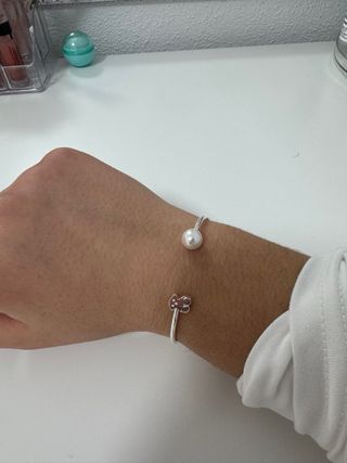 Pulsera Tous Plata con Perla Sin Estrenar