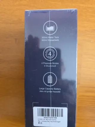 Irrigador Bucal Coslus Negro