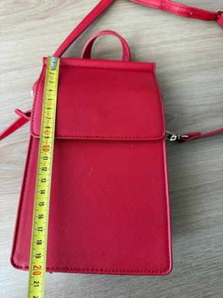 Bolso Benetton rojo pequeño
