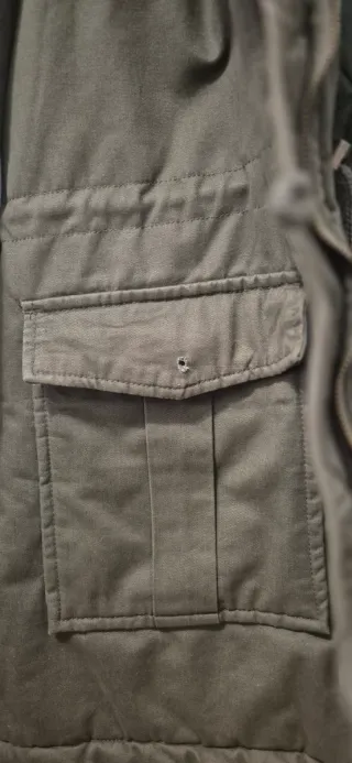 Parka Verde Militar Talla M