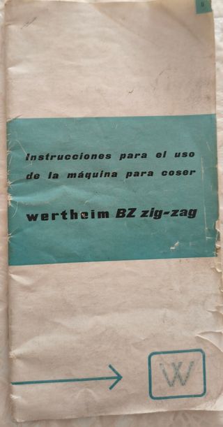 Máquina de coser Wertheim BZ Zig-Zag