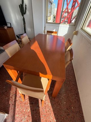 Mesa comedor y 6 sillas