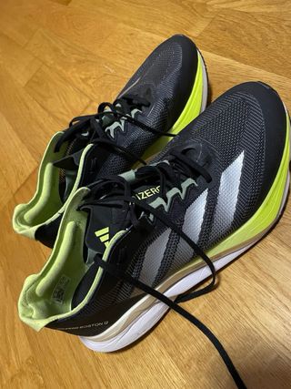 Adidas Adizero Boston 12 Negro/Verde