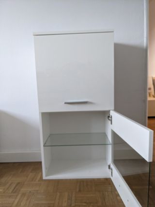 Mueble Modular Salón/Cocina/Baño Blanco