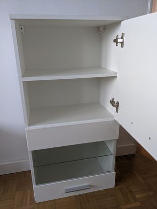 Mueble Modular Salón/Cocina/Baño Blanco