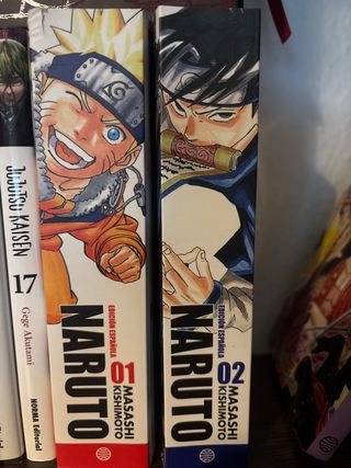 Naruto manga 1-2