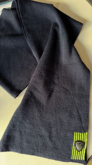 Bufanda Armani Exchange Azul y Verde