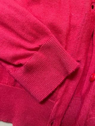 Jersey rojo de punto fino