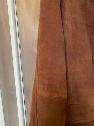 Montone donna con collo in pelo
