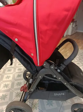Silla de paseo Valco Baby Snap 4 Roja