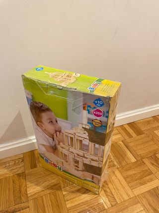 Baby Construction Play Set Bloques Madera