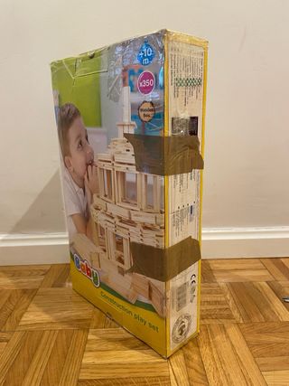 Baby Construction Play Set Bloques Madera