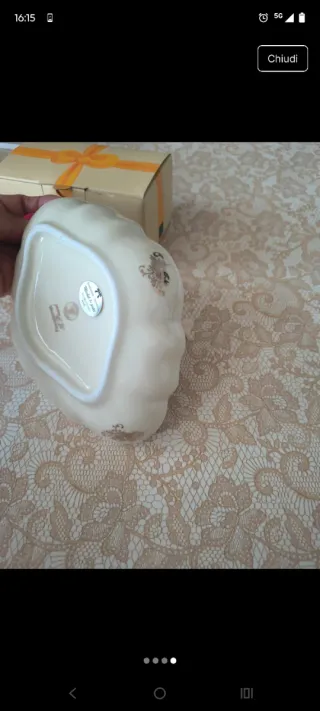 Svuota tasche decorato Limoges