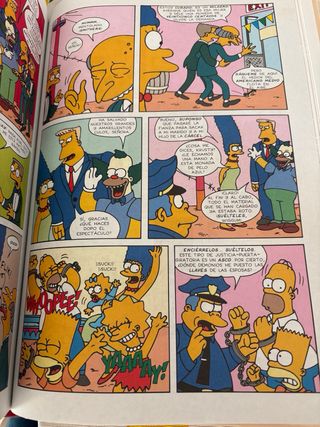 Los Simpson comics