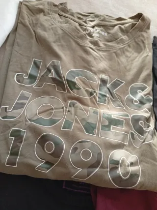 Lote 5 Camisetas Jack&Jones Talla XXL