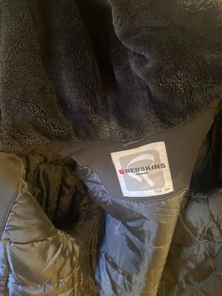 Parka Redskins negra