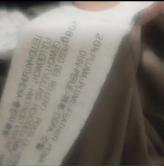 Abrigo plumas mujer Zara gris