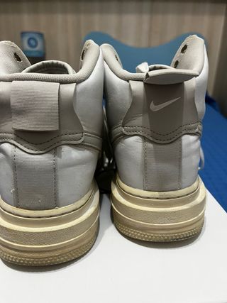 Nike Air Force 1 High Scarpe Grigio Bianco