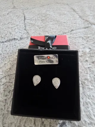Pendientes Time Road Plata 925ml