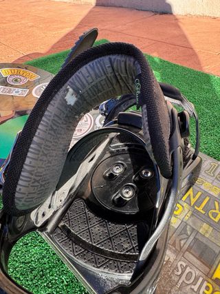 Snowboard Burton Clash 155cm y fijaciones flux